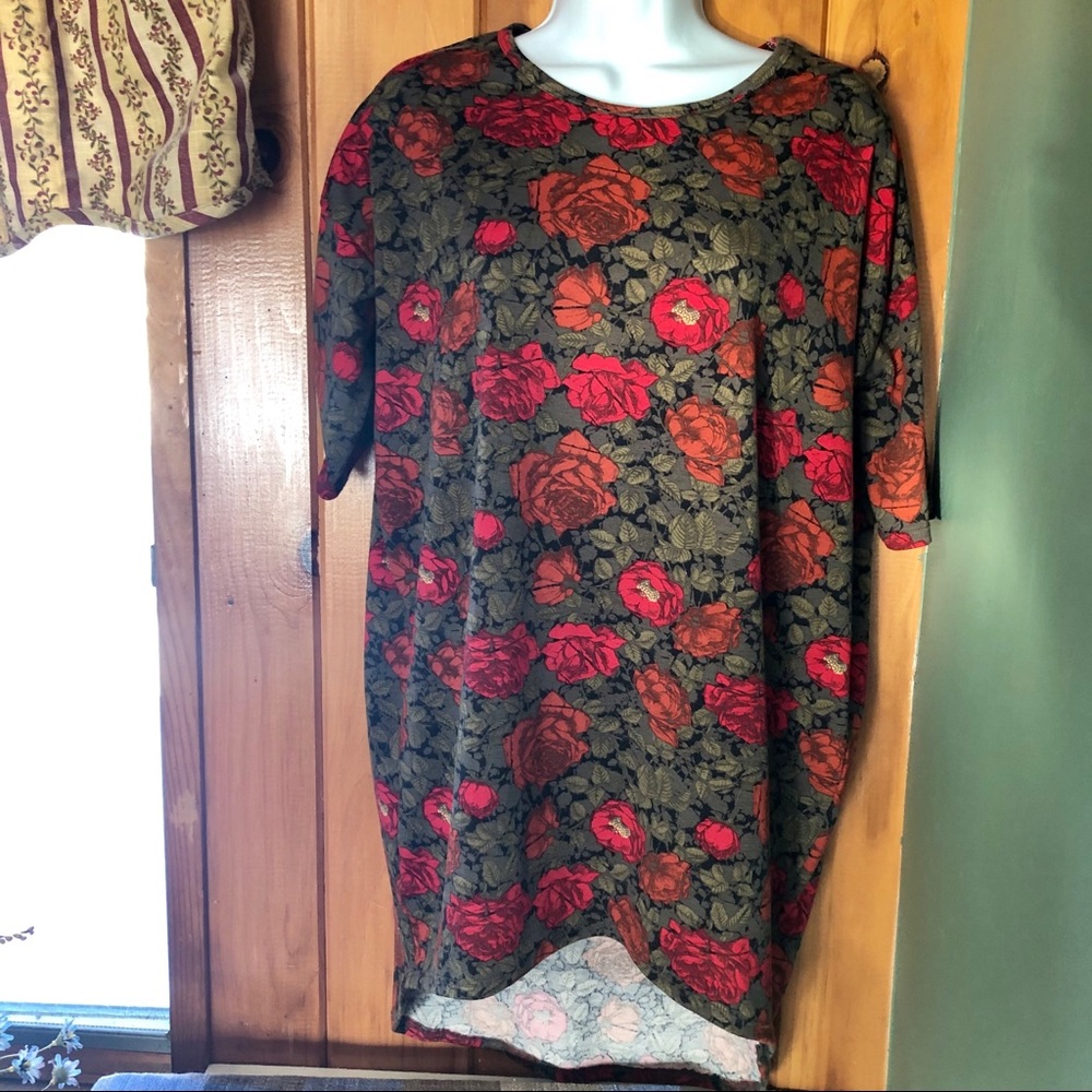 Lularoe xxs Irma Rose Garden 🌹Like New